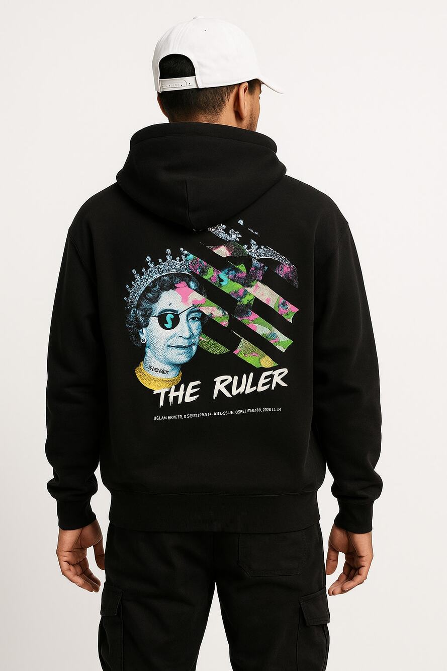 NEW UCL UrbanCoolab “The Ruler” Hoodie Graphic Streetwear Art Slick Rick XXL